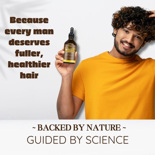 Gutaderme Rosemary Oil For Hair Growth (3.4 Fl Oz) Infused With Biotin, Vitamin E, Almond Oil & Coconut - Hair Strengthening, Nourishing & Volumizing