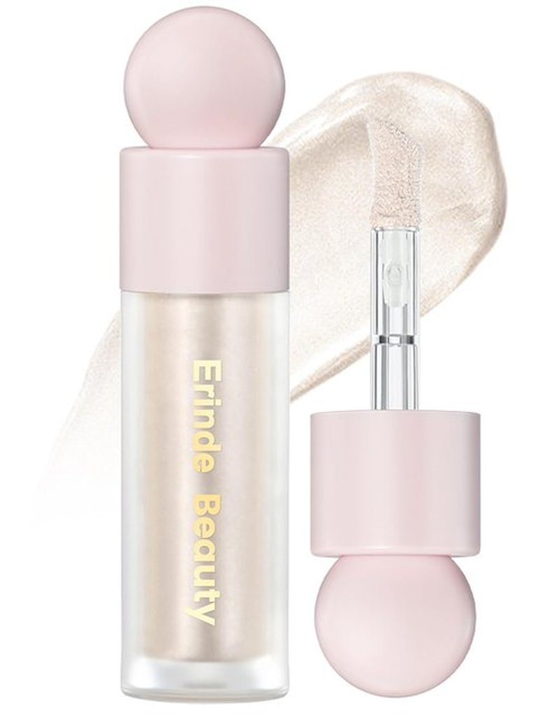 Erinde Liquid Highlighter - Natural Glossy Finish Face Bronzer Stick | Lightweight & Blendable Cream Illuminator, 01# Moonlight