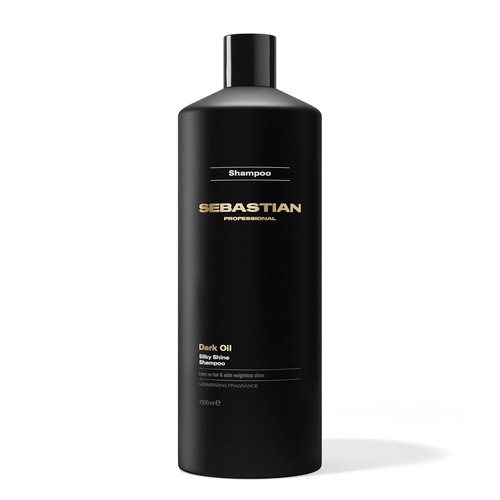 Sebastian Professional Dark Oil Lightweight Shampoo - Jojoba & Argan Oil Infusion | 33.8 Fl Oz