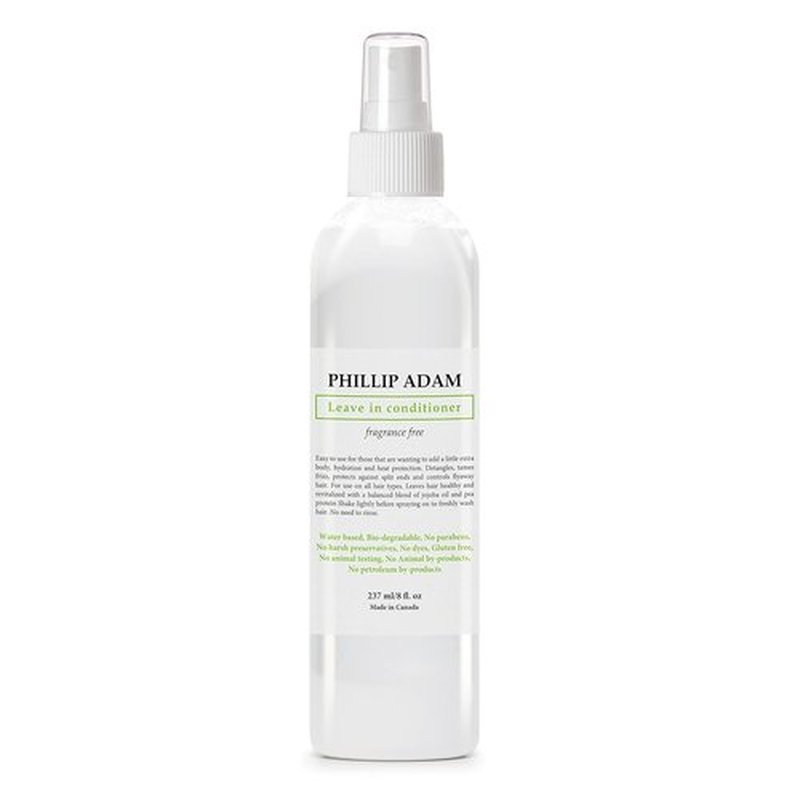 Phillip Adam Leave-In Conditioner Spray | Fragrance-Free Detangler for All Hair Types - 8 fl. oz