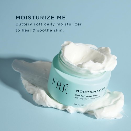 FRÉ Ultra-Rich Repair Facial Cream – Buttery rich cream for intense hydration & soothing, Absorbs instantly, no greasy finish, Formulated with prebiotics