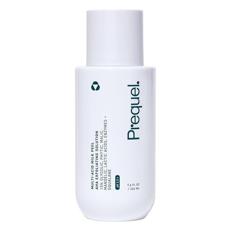Prequel Skin Multi-Acid Milk Peel - Professional Exfoliating Solution with 15% Glycolic Acid | 7.6oz Hydrating Formula