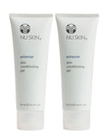 Nu Skin Enhancer Skin Conditioning Gel | Aloe Vera-Infused Soothing Formula for Ultimate Skin Comfort, Hydration, and Versatility in Skincare Routines | Lightweight Moisturizer | 3.4 Fl Oz | 2 Pack