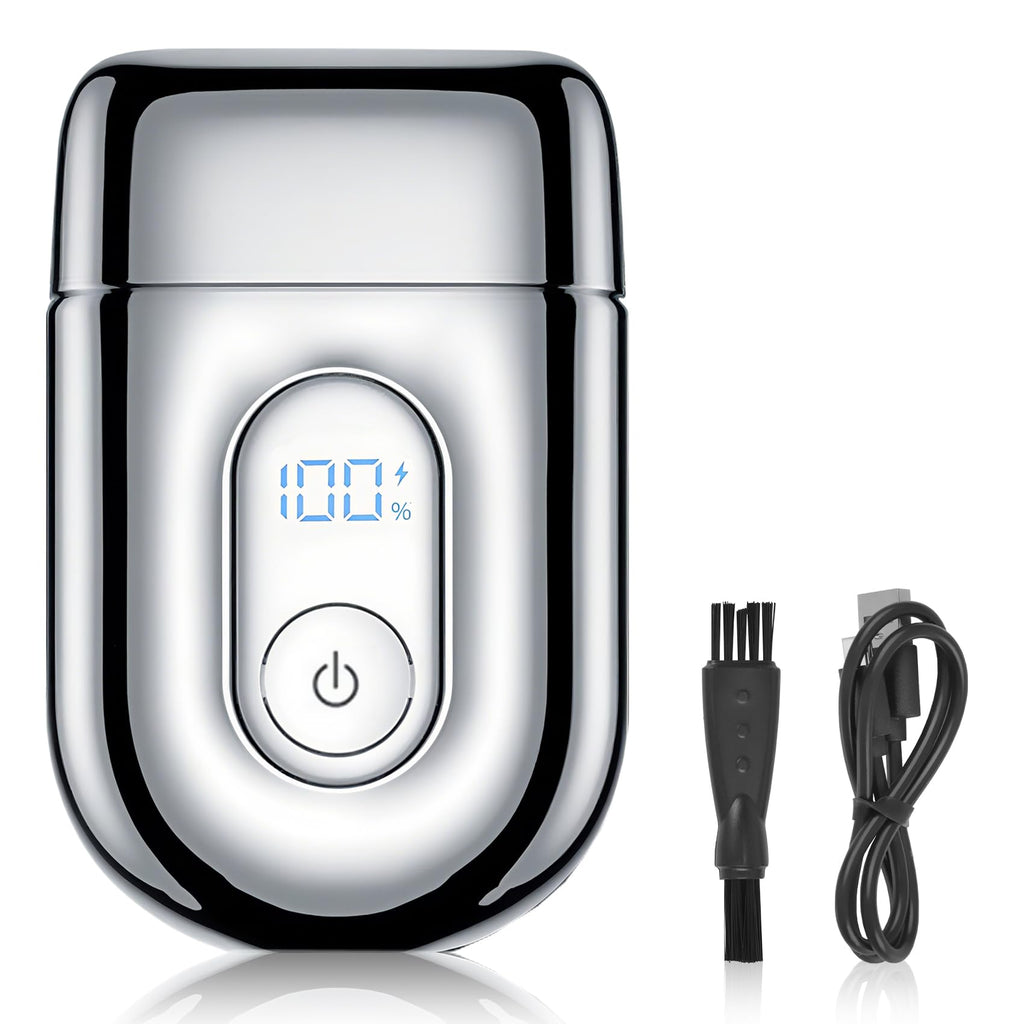 Bangzi Electric Foil Shaver – IPX7 Wet/Dry with Dual Floating Blades