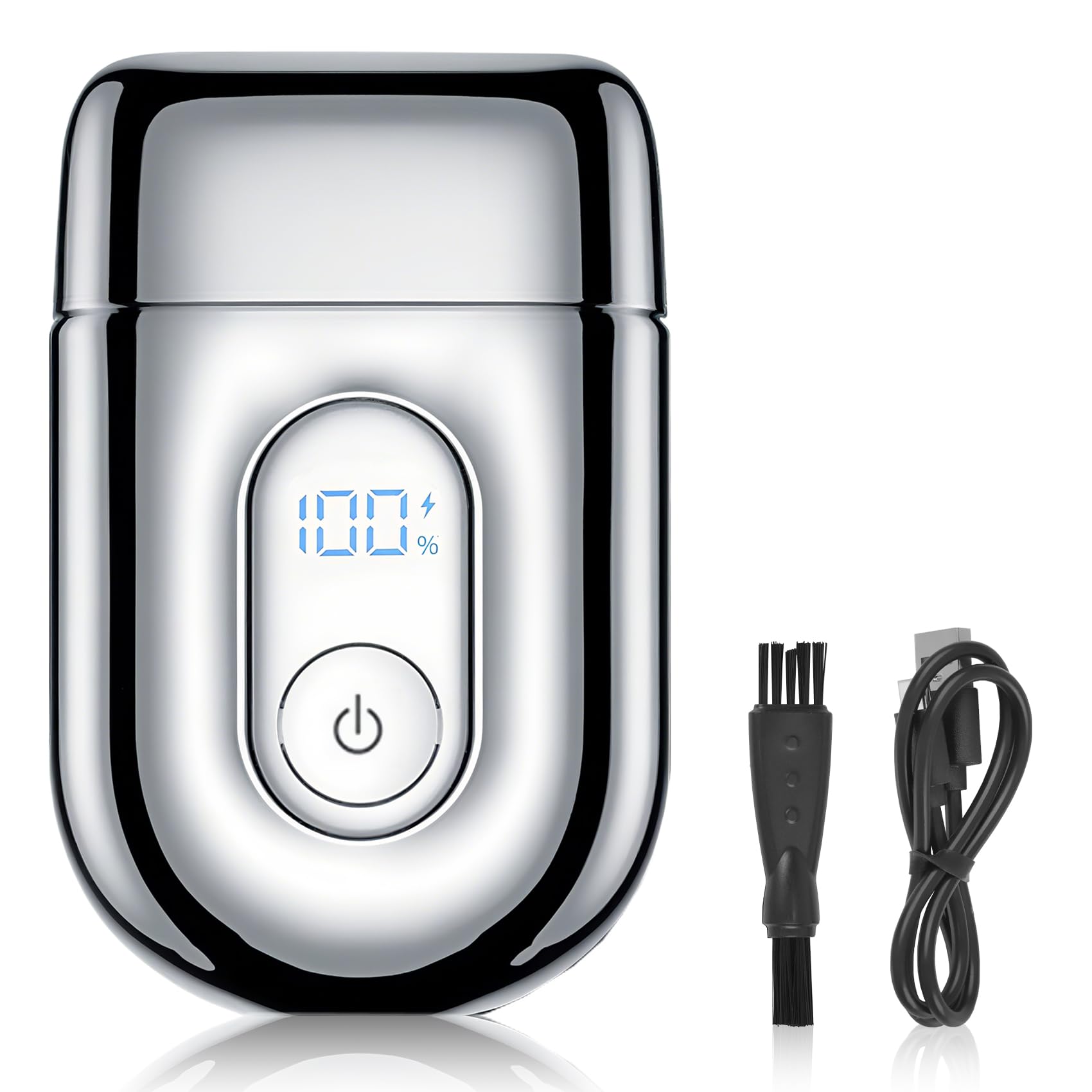 Bangzi Electric Foil Shaver – IPX7 Wet/Dry with Dual Floating Blades