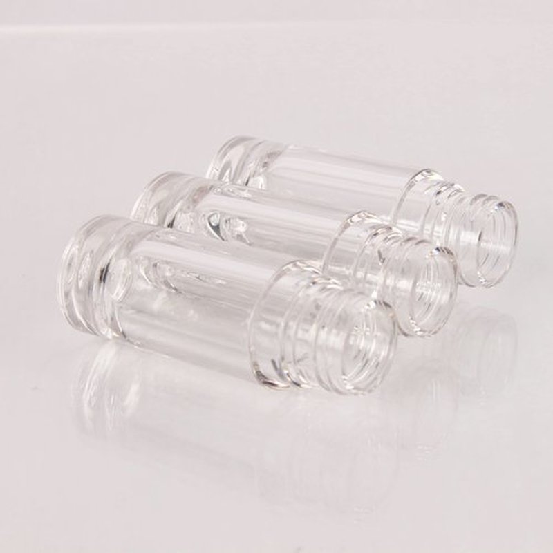COSIDEA 50pcs Empty Pink 6ml big doe foot wand lip gloss tubes Round Chunky lipgloss tubes containers wholesale with thick large wand