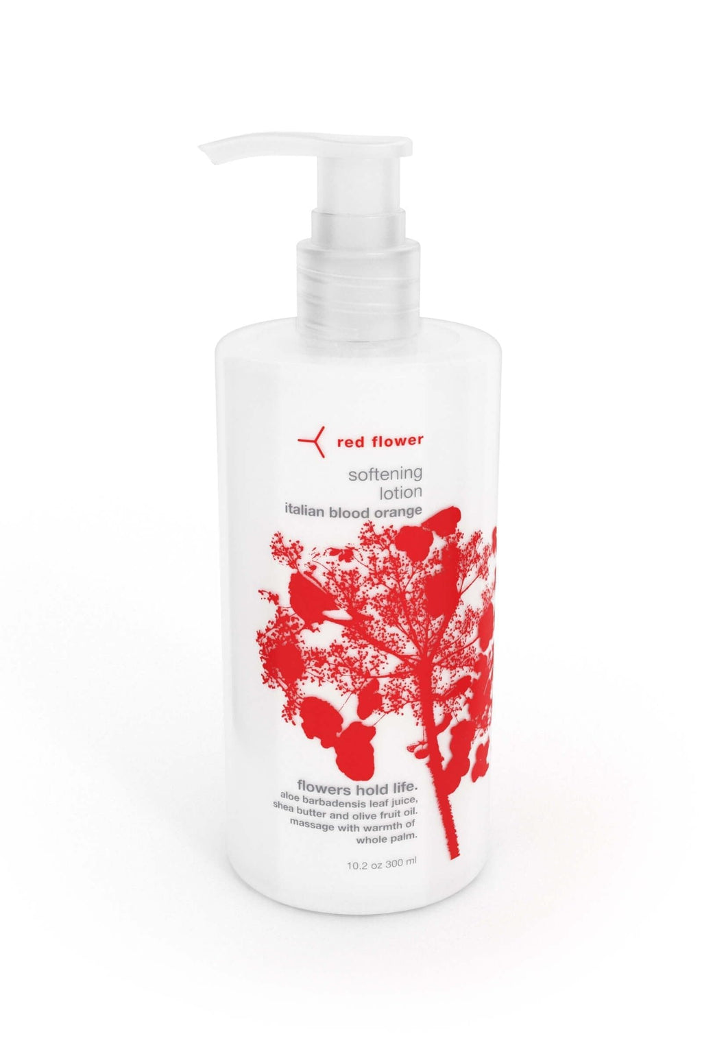 Red Flower Italian Blood Orange Softening Lotion – Deep Hydration & Skin Repair Body & Hand Lotion with Shea Butter & Olive Fruit Oil, Vegan, Sulfate-Free, 10 oz