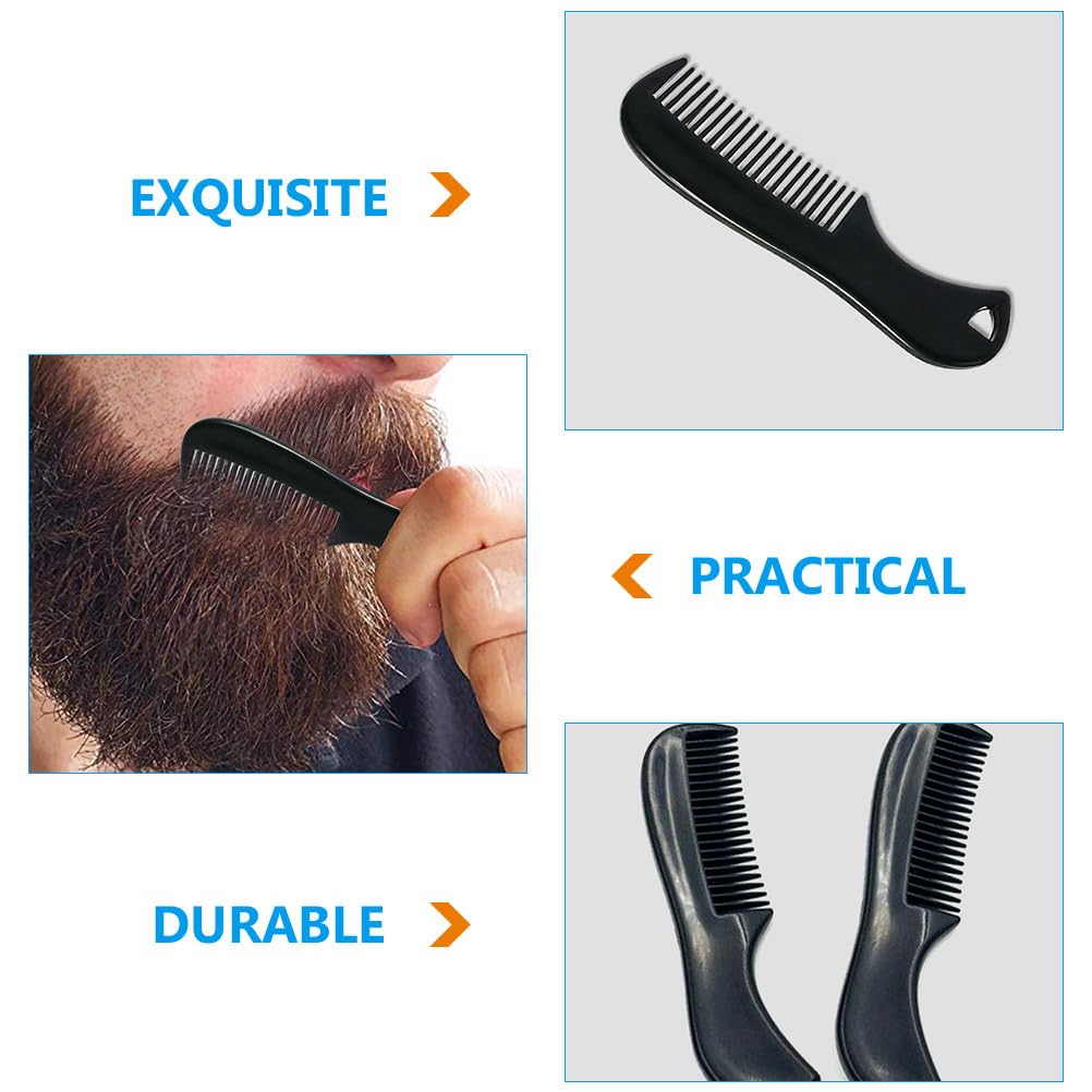 10pcs Mini Beard Comb Hair Comb for Men Beard s for Men Mini Mens Mustache Hairdressing Mens s for Hair Pocket Sized Plastic