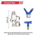 287030/287036 CleanShot Shut-off Valve Swivel Joint for High Pressure Airless Paint Sprayers Gun Pole Extensions Anti-Spitting Valve Adapter for Graco Titan Airless Paint Sprayers