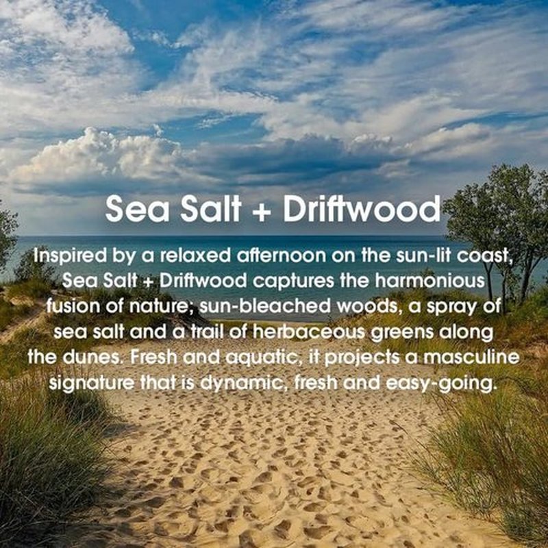 Huron Deodorant | Aluminum-Free 48-Hour Odor Protection | Sea Salt & Driftwood Scent | 3.2 Oz (Pack of 2)