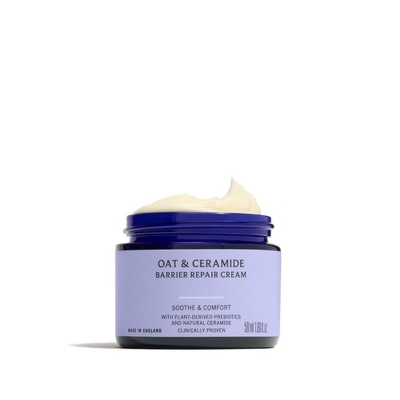 Neal's Yard Remedies Oat & Ceramide Barrier Repair Cream - Vegan, Cruelty-Free | 1.69 fl. oz.