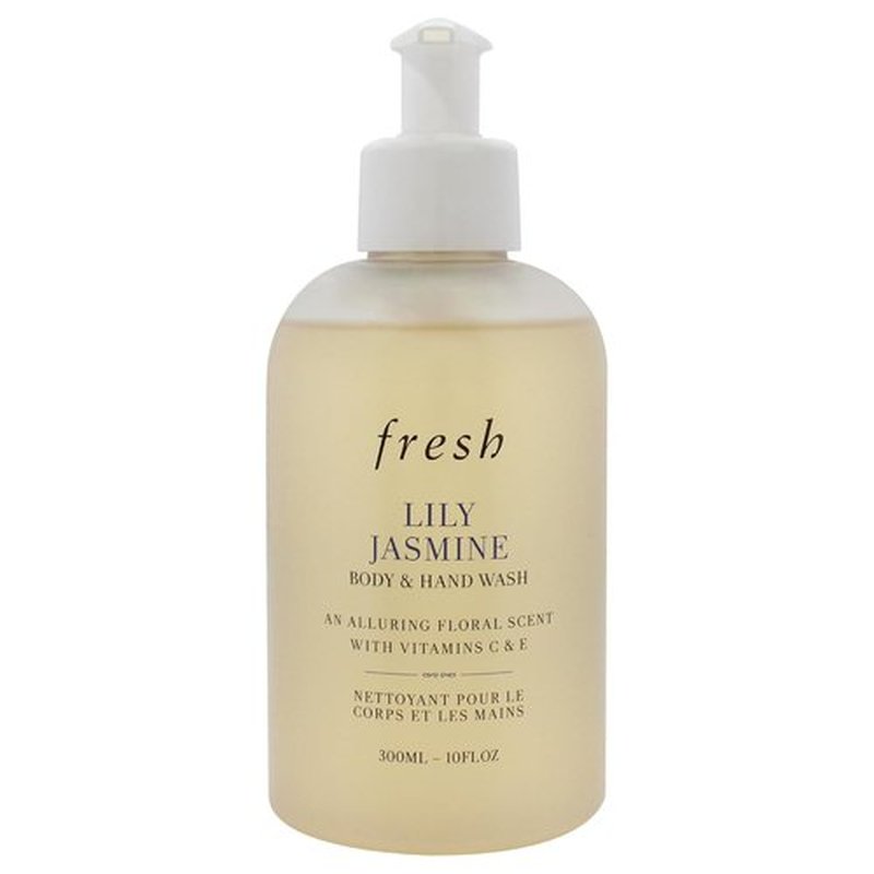 Fresh Lily Jasmine Body Wash for Women - 10 oz Hydrating & Refreshing Formula