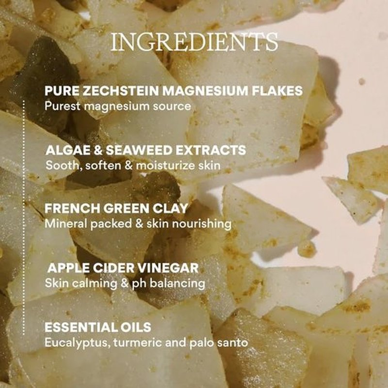 HigherDOSE Serotonin Soak Magnesium Bath Salts - Natural Detox & Muscle Recovery with Essential Oils