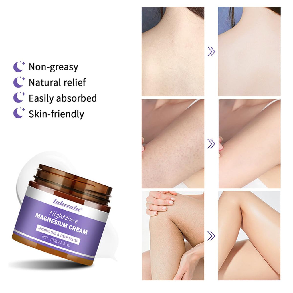 MULPG Magnesium Cream for Sleep with Lavender