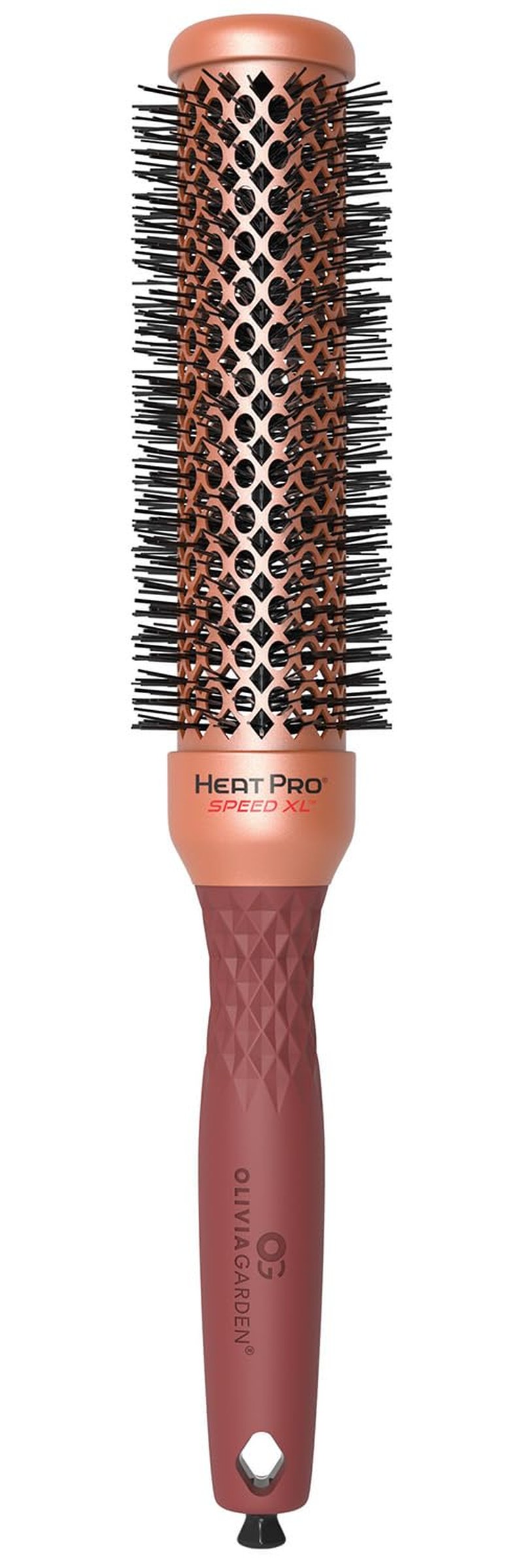 Olivia Garden HeatPro Speed XL Non-Electrical Fast-Drying Round Thermal Brush – 1 1/4" Barrel