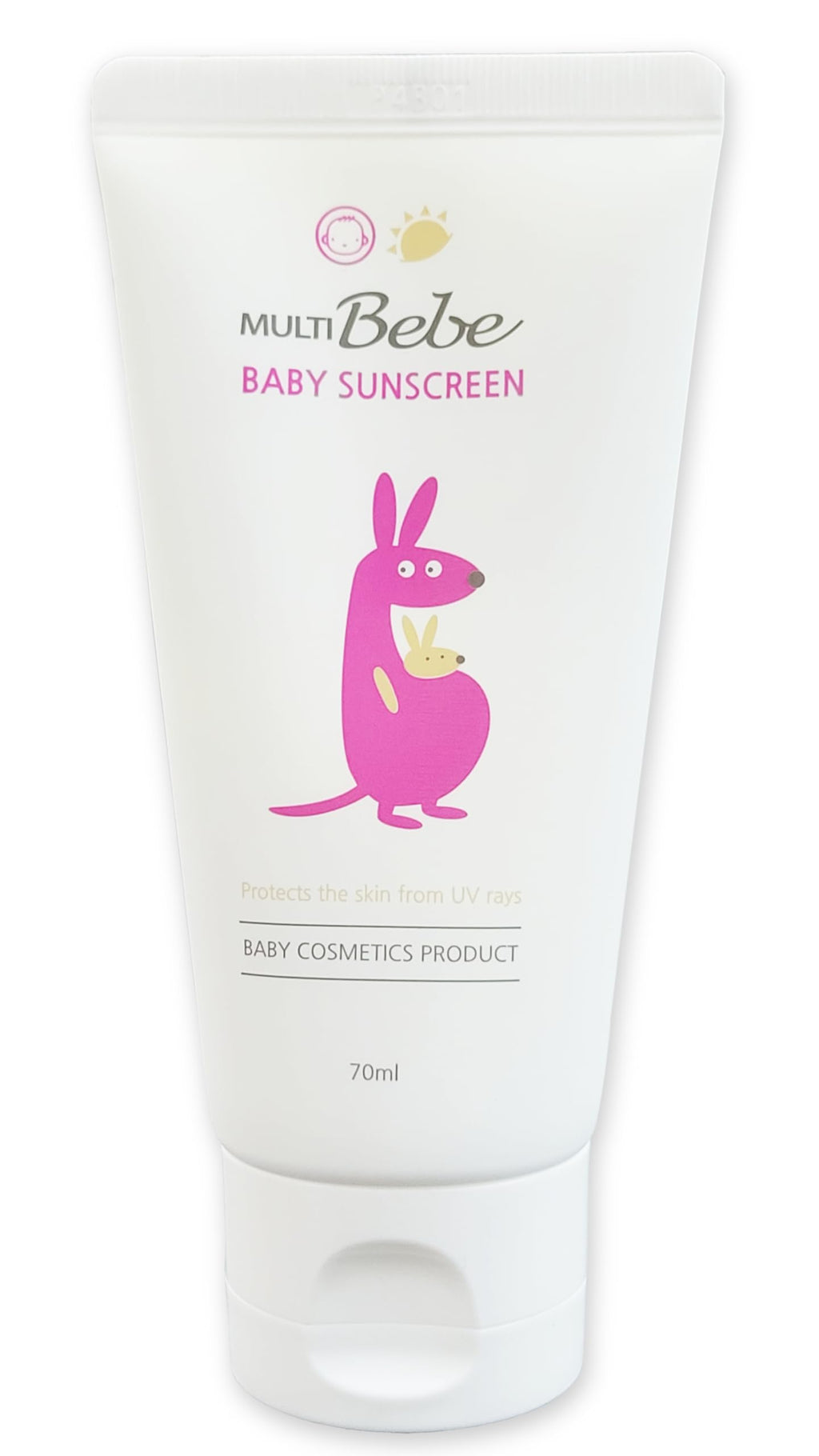 Multi-Bebe Baby Sunscreen cream - Protect the skin from UV rays SPF 50+ PA+++ - 2.4 fl made in korea