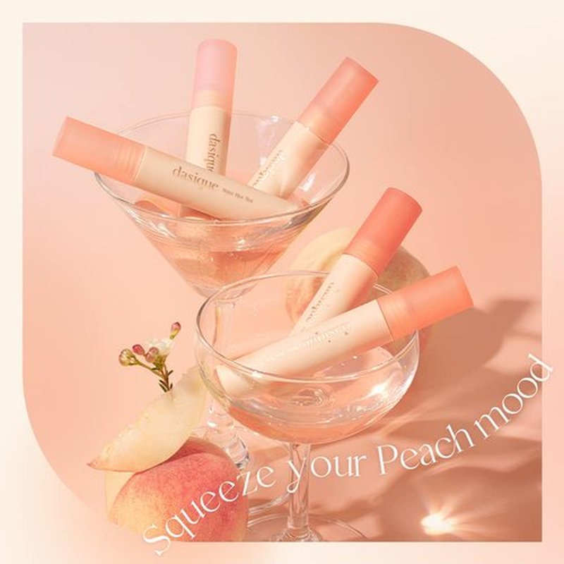dasique Water Blur Tint #03 Peach Ade I Vegan, Cruelty-free I Non-sticky, Non-greasy, Watery Formula Transforming Into a Silky Finish