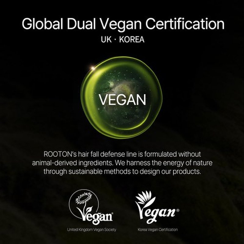ROOTON Alpha Erguen Women’s Hair Loss Care Treatment, Vegan Formula for Dual Scalp & Hair Cortex Repair, Strengthens, Restores & Nourishes Damaged Hair, 500ml / 16.9 fl oz