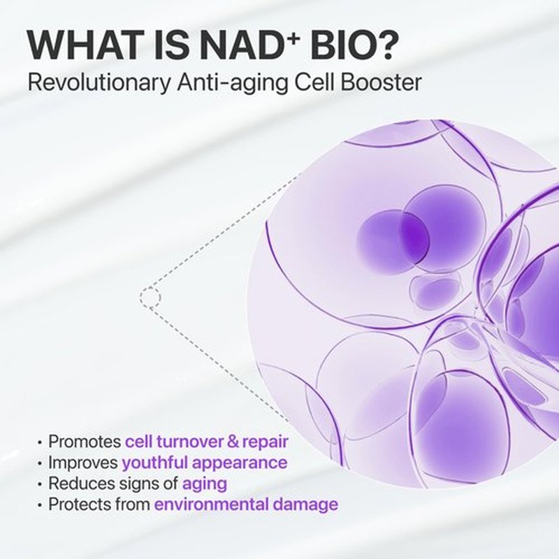 numbuzin No.9 NAD+ BIO Lifting Serum for Glow, Firming & Wrinkles, Peptide Facial Serum for Sagging Skin, Fine Lines & Elasticity, Hydrating & Tightening Formula, Korean Skincare 1.69 fl oz
