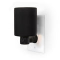 Happy Wax Bone Outlet Timer Warmer for Scented Wax - Compact Ceramic Wall Plug in Wax Melt Warmer w/Timer - Wax Melter for Home Fragrance - Small Wax Warmer w/Removable Silicone Dish
