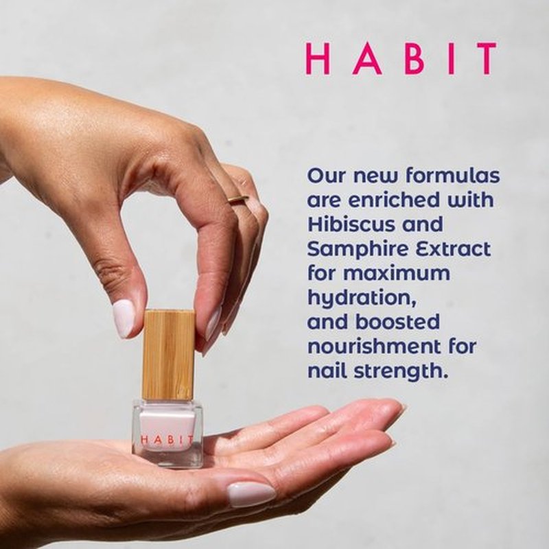 Habit Cosmetics | Vegan, Toxin-Free & Sustainably Packaged Nail Polish - Orange - .3oz (BAPS)