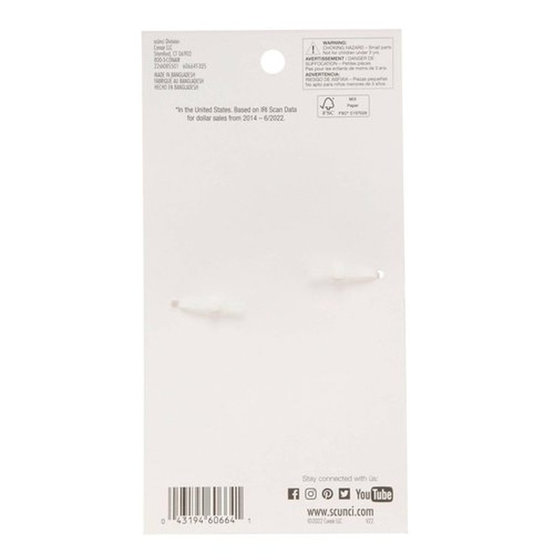 Scunci No-Slip Grip Recycled Extra Large Claw Clip - Pink, 1-Piece