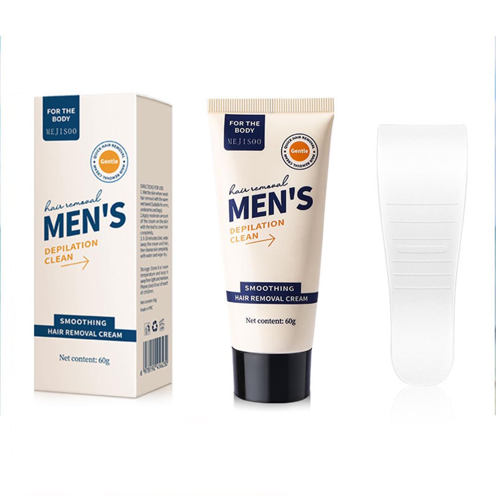 Hair Removal Cream for Men,Intimate/Private Body Depilatory Cream for Bikini,Pubic, Body,Legs, and Underarms,Long-Lasting,Smooth & Painless Hair Remover for All Skin Types