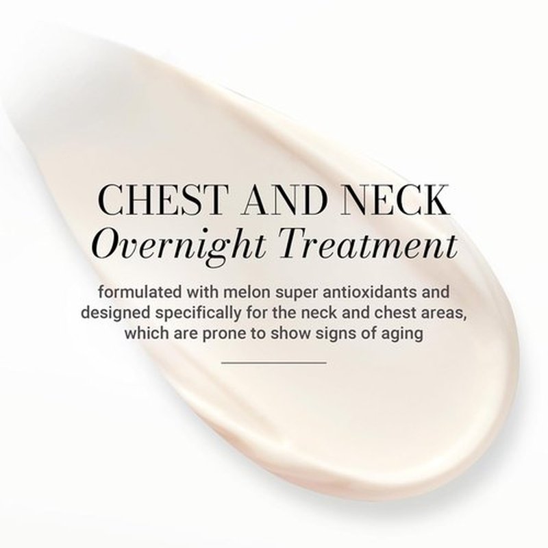 Meaningful Beauty Firming Chest & Neck Crème - Tightening Treatment with Vitamin C & Hyaluronic Acid | 1.7 Ounce