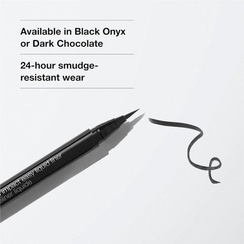 Clinique High Impact Easy Liquid Eyeliner - Waterproof, Long-Lasting, Smudge Resistant | Safe for Sensitive Eyes
