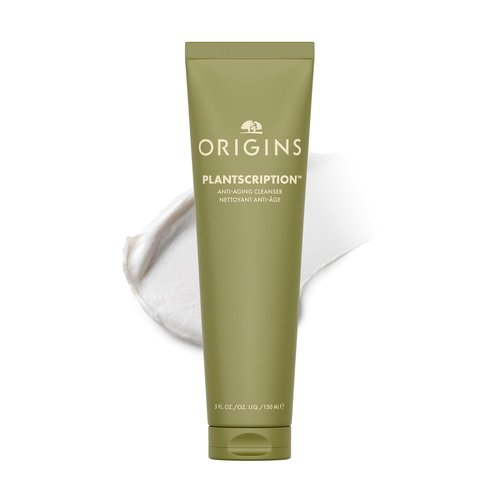 Origins Plantscription Anti-Aging Cleanser - Gentle Face Wash for All Skin Types | Glycerin & Anogeissus, 5 Fl Oz