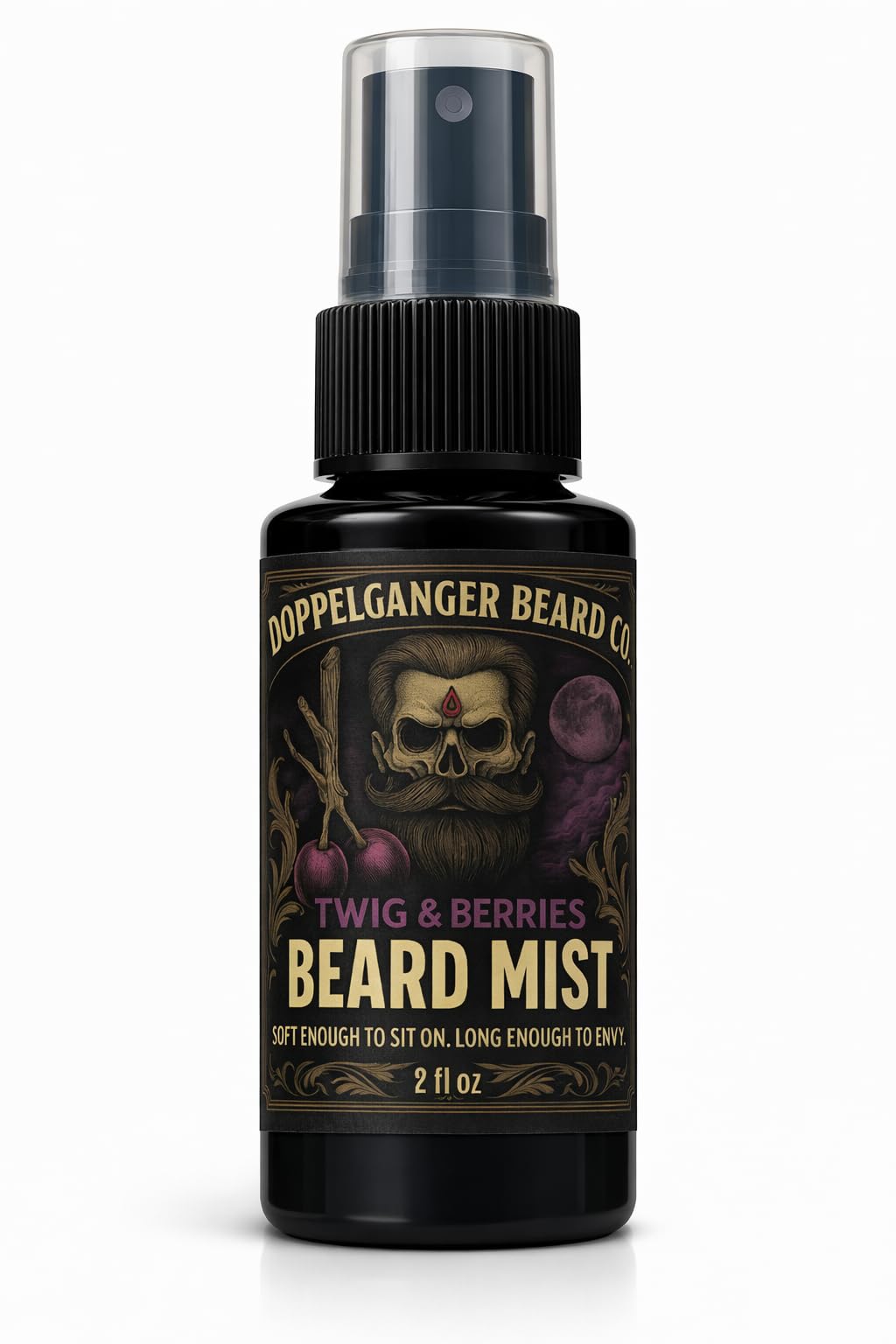 Beard Mist - Beard Cologne & Conditioning Spray for Men – Leave-In Beard Conditioner with Aloe & Jojoba – Hydrates, Softens, Reduces Itch & Never Feels Greasy