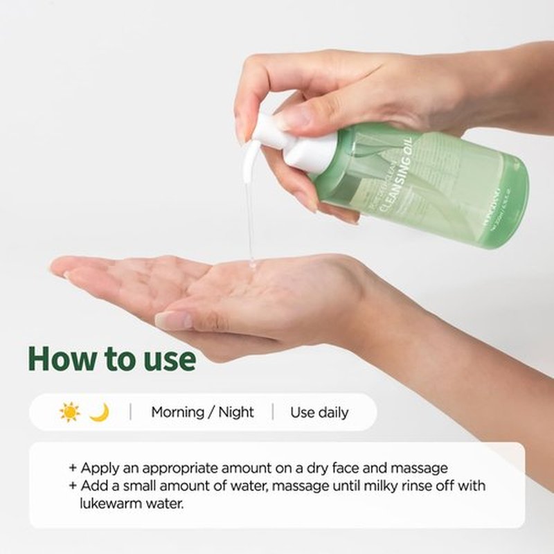 PONGDANG Pore Deep Clean Cleansing Oil 200ml | Makeup & Blackhead Remover | Korean Skin Care Oil Cleanser