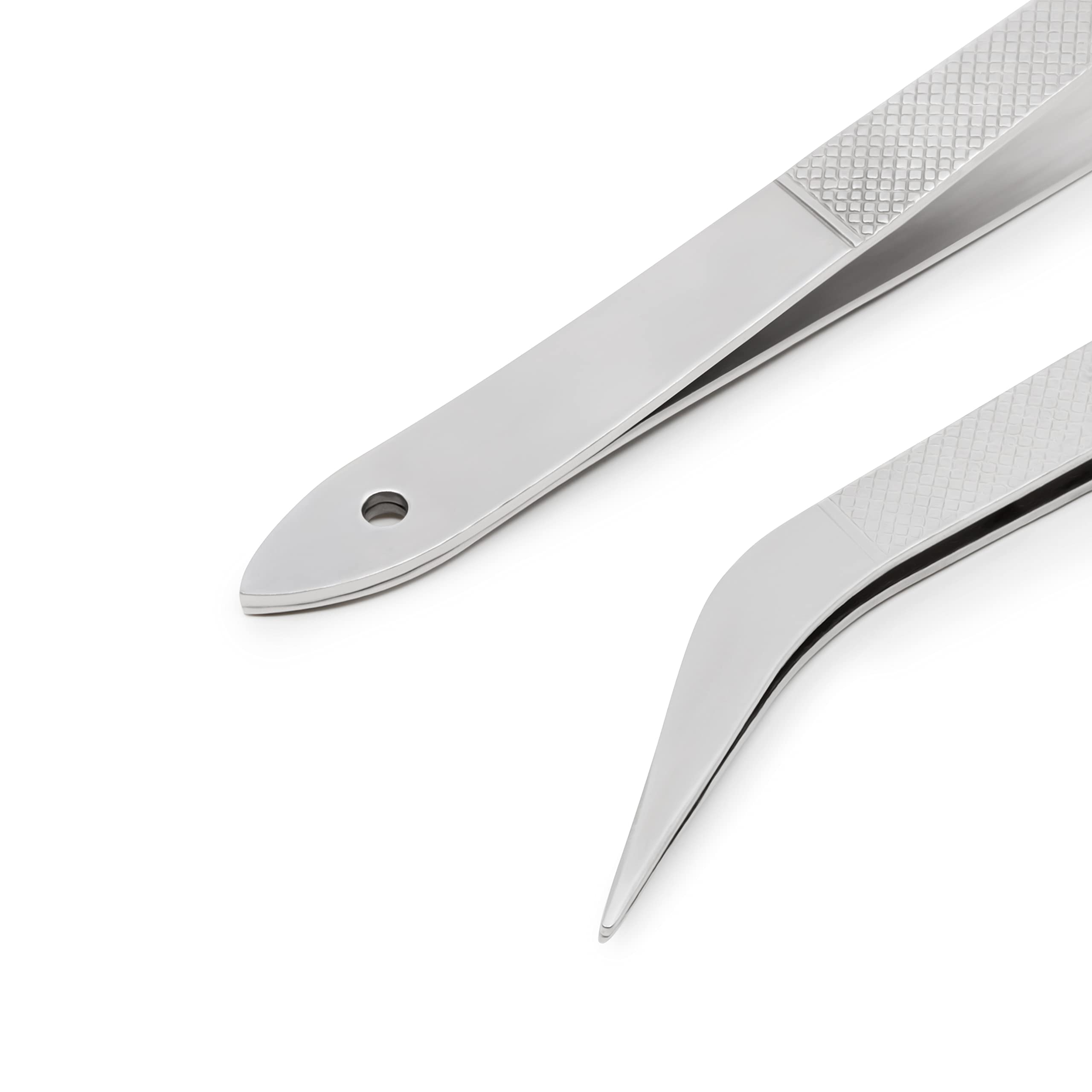 Dritz 918 Serger Tweezers, Silver, 5 inches