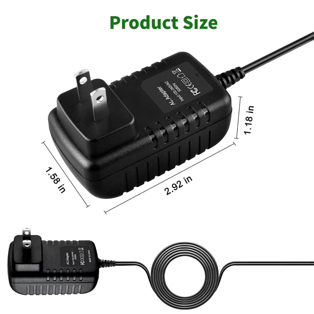 Cazxooy AC Adapter Charger Compatible with Babyliss PRO FX59Z Clipper Trimmer DVE DSA-12PFT FUS 120100 Li-ion Battery Power Charger Power Supply Cord Mains PSU