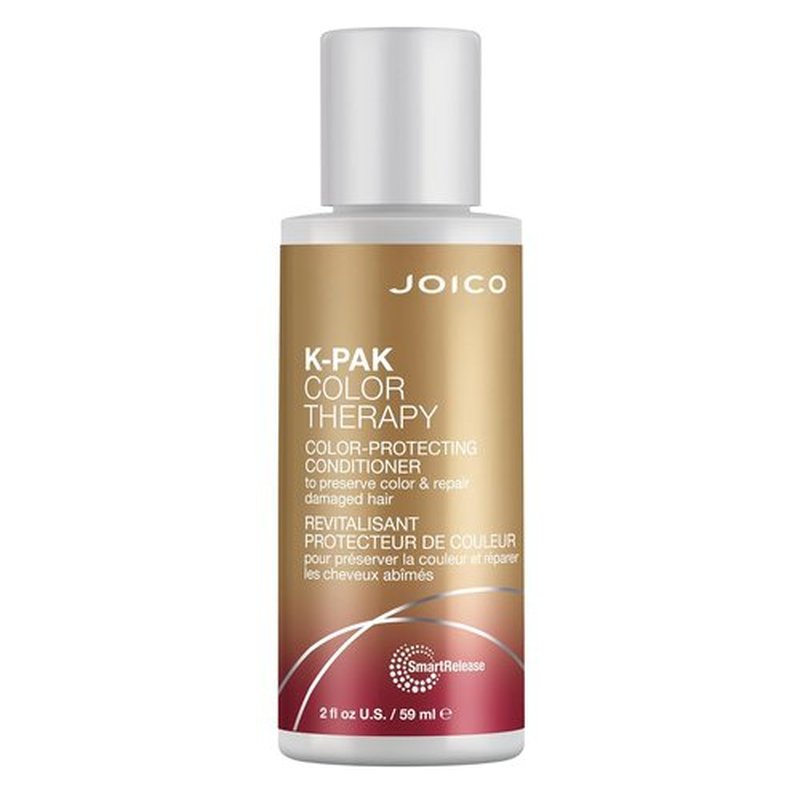 Joico K-PAK Color Therapy Conditioner - Color Protection & Shine Boost | Repair Breakage & Rebuild Damaged Hair with Keratin & Argan Oil