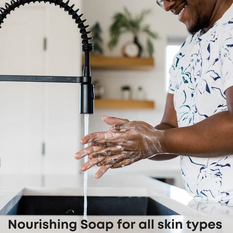 Red Rose Naturals African Black Soap for Dark Spots, Authentic Raw from Ghana, Great for Oily Skin, Rashes, Acne, Eczema, Natural Soap, Face and Body Wash - Cruelty and Paraben Free, 4 oz