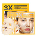HAMEL 3X PDRN Botul Overnight Gel Mask︱K-Beauty Hydrating Hydrogel Mask︱Skin-Smoothing & Radiance-Boosting Night Care︱For All Skin Types︱34g x 4ea