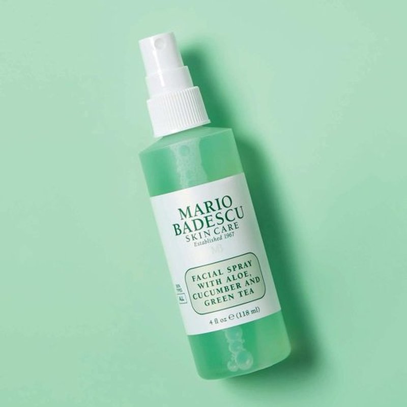Mario Badescu Facial Spray - Hydrating Aloe, Cucumber & Green Tea Mist for All Skin Types