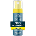 Oars + Alps SPF 35 Face & Scalp Sunscreen Spray Mist - Water & Sweat Resistant, Aloe Vera & Cucumber, 1.5oz