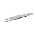Tweezerman Steel Point Tweezer, Silver, 2 x 6 inches, Modern, Professional Quality for Eyebrow Precision, Facial and Ingrown Hair Removal