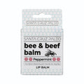 Santa Cruz Paleo Grass Fed Beef Tallow & Beeswax Peppermint Lip Balm, 1 Pack, Beef Tallow for Skin Care Moisturizer, Hypoallergenic for Sensitive Skin, Long Lasting & Vitamin Rich, Peppermint