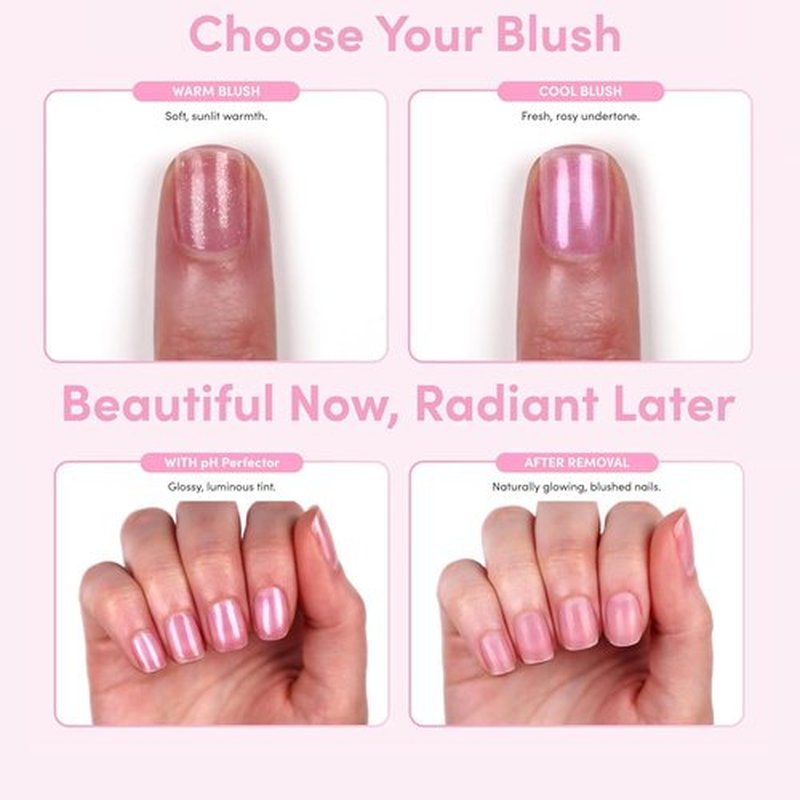 Orly pH Perfector Revitalizing Nail Tint - Infused with Vitamin C & E for Healthier Nails | Cool Blush Color