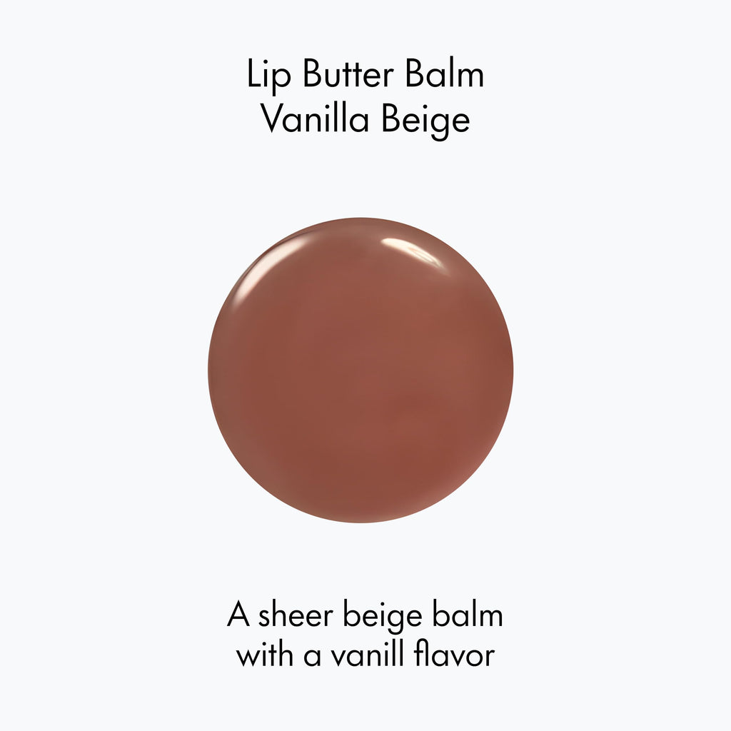 Ruby & Millie Tinted Lip Balm Vanilla Beige - Hydrating Vanilla Lip Balm - Moisturizing Lip Butter Balm Treatment - Tinted Glossy Vegan Lipbalm 0.5 Oz