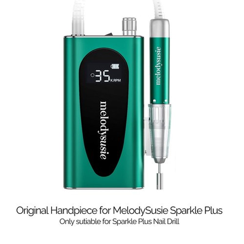 Handpiece for MelodySusie MM400C 2080 Old Version - Professional Coreless Brush Nail Drill, Sparkle Plus, Green