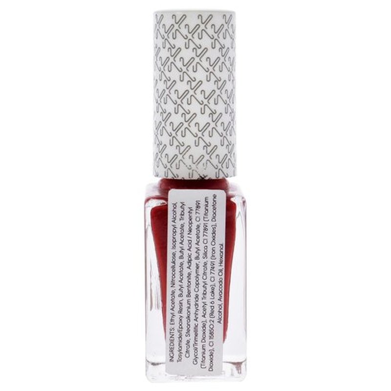 Kay Beauty Nail Nourish Nail Enamel Polish - Crimson Hue 35 | Quick-Dry Gel Effect & Hydrating Formula 0.3 oz