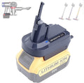 Swidan V7 V8 Battery Adapter Compatible with Dewalt 20V Battery Converted to Replacement for Dyson V7 V8 Battery SV10 SV11 Series Animal Absolute Motorhead Pro HEPA Cordless Stick Vacuum Cleaners