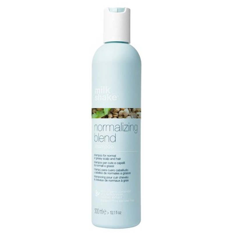 Milk_Shake Normalizing Blend Shampoo - Balances Oily Scalps | 300ml Size for Healthy Hair