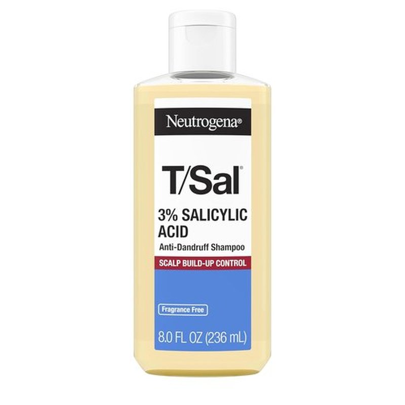 Neutrogena T/Sal Anti-Dandruff Shampoo - 3% Salicylic Acid for Scalp Relief & Itch Control | 8 fl. oz