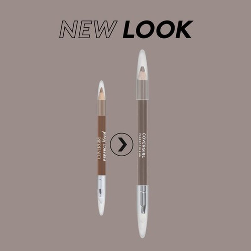 COVERGIRL Perfect Blend Eyeliner Pencil,Charcoal Neutral .03 oz (850 mg) (Packaging may vary),(Pack of 2)