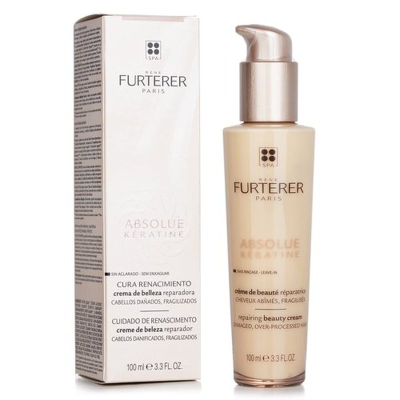 Rene Furterer ABSOLUE KERATINE Repairing Beauty Cream - Revitalize Damaged Hair | 5.07 oz